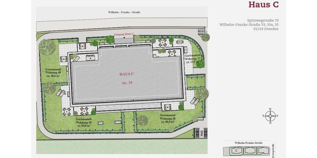 Etagenwohnung Dresden Leubnitz-Neuostra - 4 Zimmer, 104 m&sup2;, 1.820&euro; | Angebot:26476309