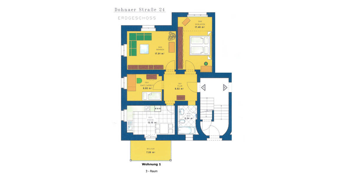 Mehrfamilienhaus, Wohnhaus Heidenau Heidenau-Süd - 2 Zimmer, 566 m&sup2;, 1.469.500&euro; | Angebot:23977517