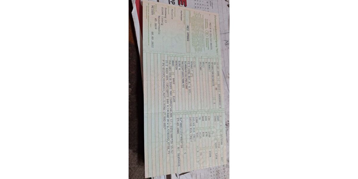 Renault Clio 153.000 km 2.750 &euro; Coswig 01640