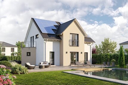 Bescheidenes Glück im neuen Einfamilienhaus