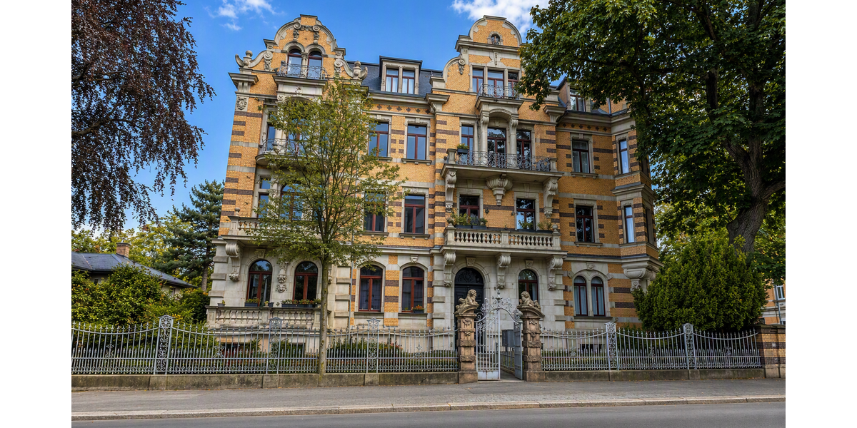 Etagenwohnung Dresden Striesen - 5 Zimmer, 176 m&sup2;, 2.800&euro; | Angebot:27194812