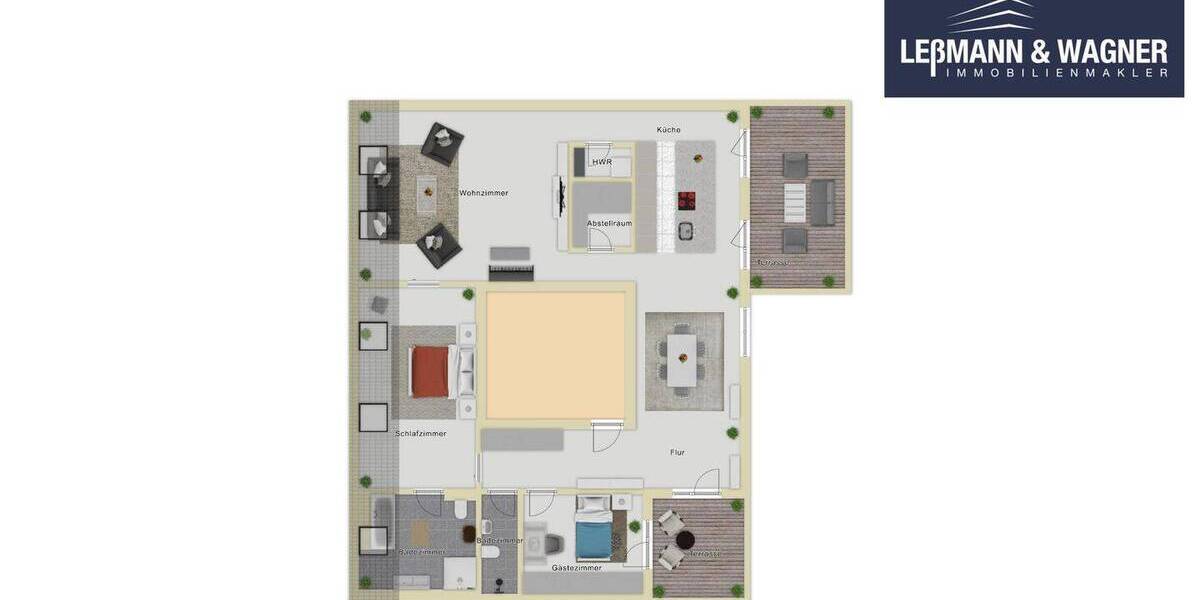 Etagenwohnung Dresden Äußere Neustadt - 3 Zimmer, 149 m&sup2;, 749.990&euro; | Angebot:26154788