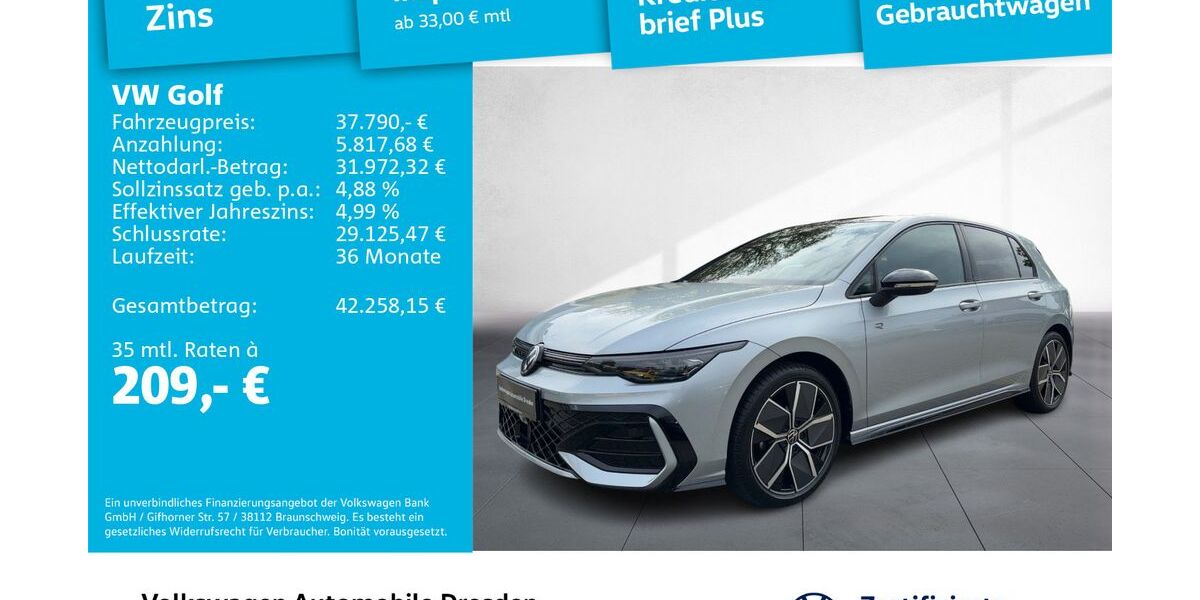 VW Golf 9.500 km 35.750 &euro; Dresden 01169