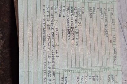 Renault Clio 153.000 km 2.500 &euro; Coswig 01640