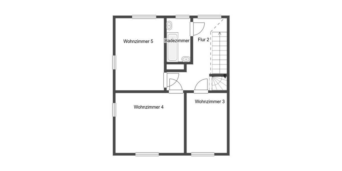 Reihenendhaus Dresden Pieschen-Nord/Trachenberge - 7 Zimmer, 117 m&sup2;, 379.000&euro; | Angebot:26500494
