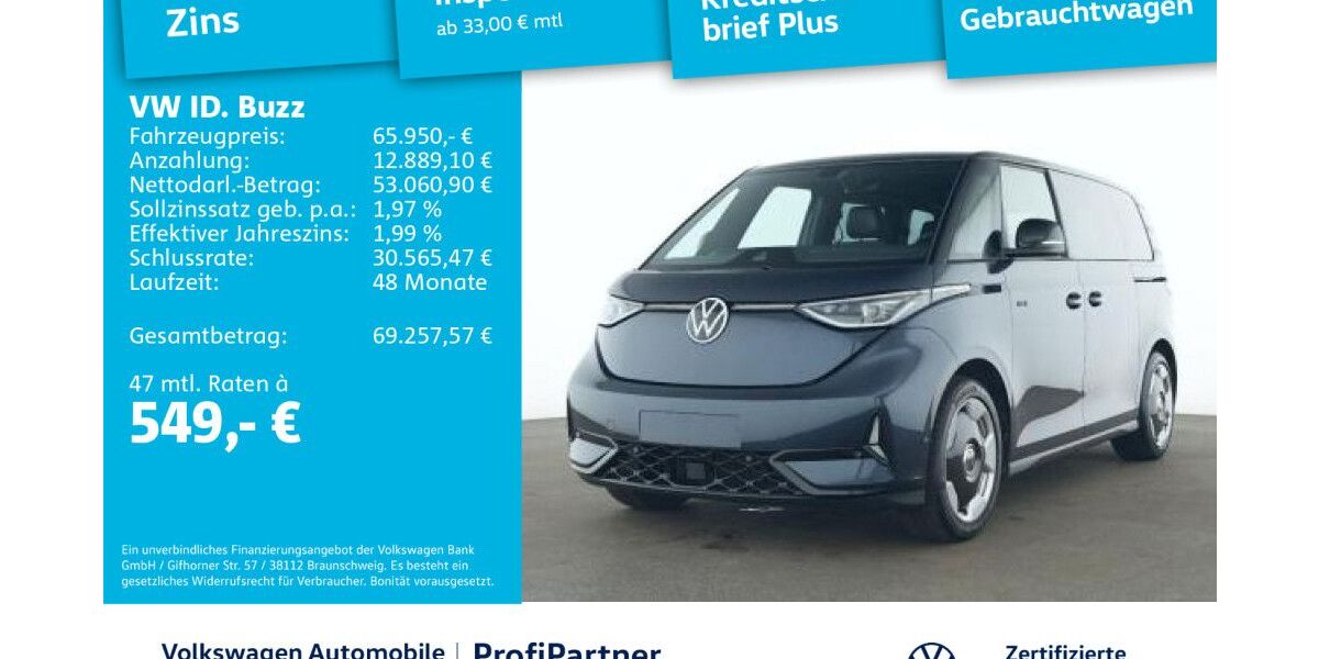VW ID. Buzz 10.668 km 65.950 &euro; Dresden 01067