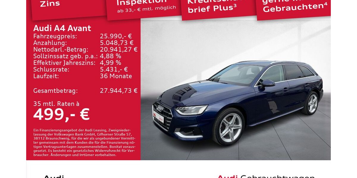 Audi A4 47.741 km 25.490 &euro; Dresden 01067
