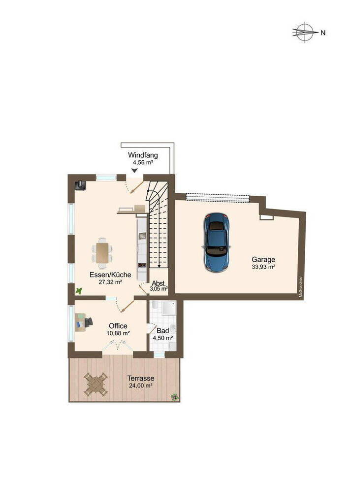 Modernes Einfamilienhaus mit Panoramablick in Dorfhain