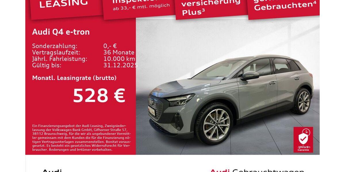 Audi Q4 e-tron 7.511 km 44.890 &euro; Dresden 01169
