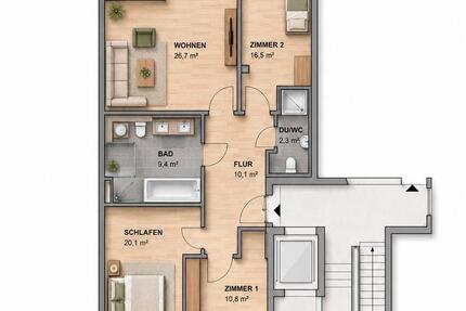 Wohnung Dresden Altstadt - 4 Zimmer, 112 m&sup2;, 679.000&euro; | Angebot:27259015