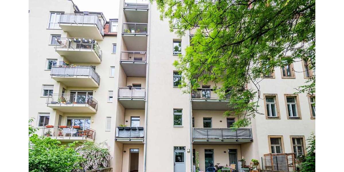 Etagenwohnung Dresden Wilsdruffer Vorstadt - 2 Zimmer, 39 m&sup2;, 575&euro; | Angebot:26550761