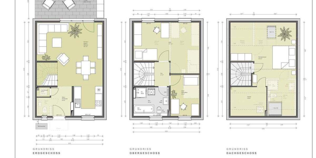 Reihenhaus Pirna - 5 Zimmer, 120 m&sup2;, 1.700&euro; | Angebot:24973149