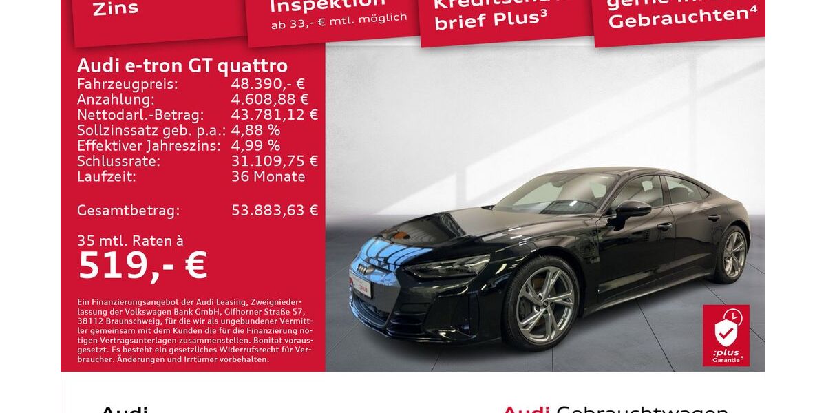 Audi e-tron GT 77.512 km 43.980 &euro; Dresden 01169