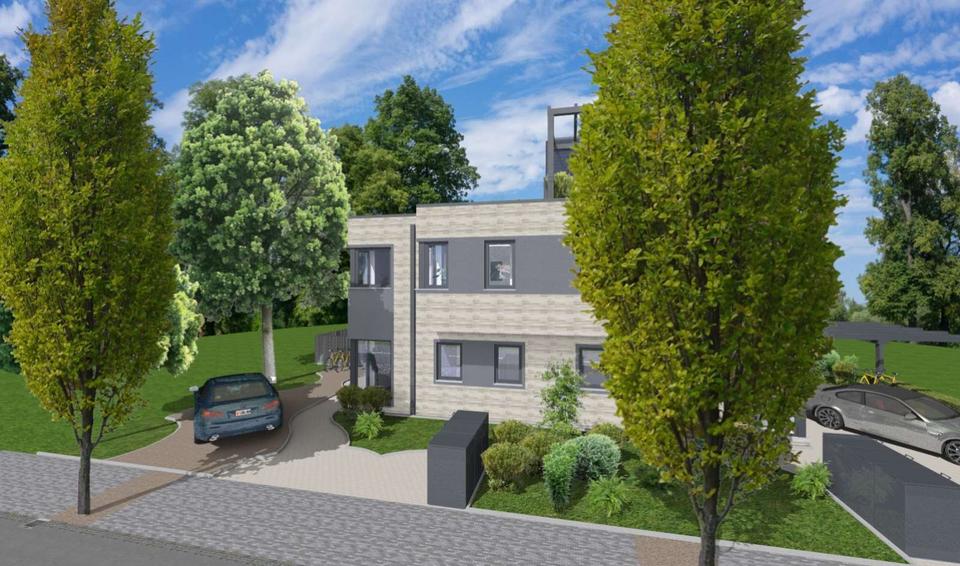 Neubau Doppelhaushälfe an der Elbe in Dresden-Kleinzschachwitz 4 zimmer