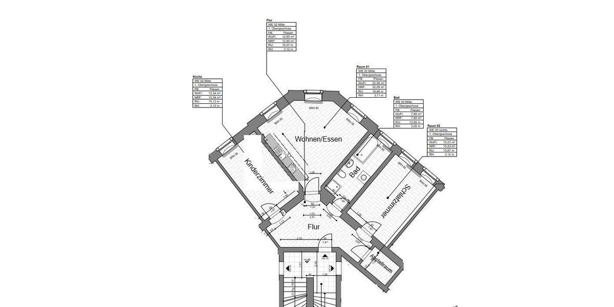 Etagenwohnung Dresden Cotta - 3 Zimmer, 74 m&sup2;, 819&euro; | Angebot:26416329