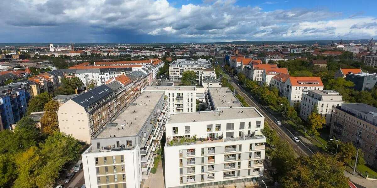 Etagenwohnung Dresden Friedrichstadt - 2 Zimmer, 56 m&sup2;, 841&euro; | Angebot:27517648