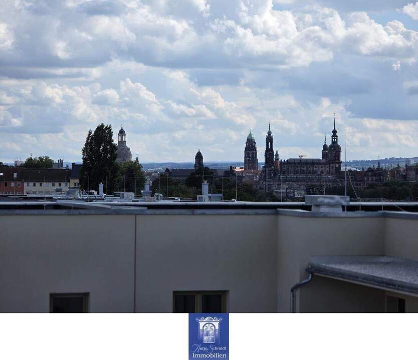 Ihre Dachterrasse mit traumhaften Dresdenblick wartet! 3 zimmer