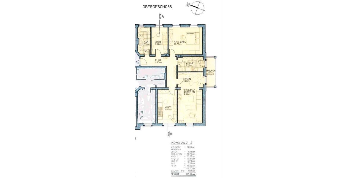 Etagenwohnung Heidenau - 4 Zimmer, 106 m&sup2;, 295.000&euro; | Angebot:26547494