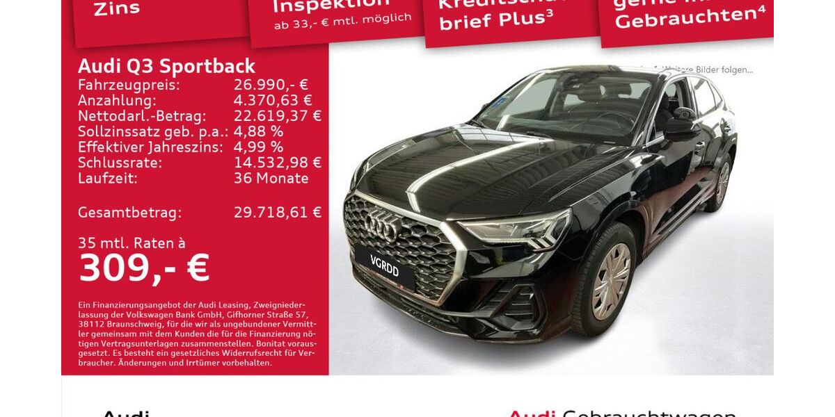 Audi Q3 95.759 km 26.990 &euro; Dresden 01067