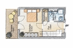 BEZUGSFREI – GEMÜTLICHE MAISONETTE – DACHTERRASSE – DUSCHBAD MIT FENSTER – TG-PARKER - Maisonettenwohnung Dresden Strehlen | Angebot:25857011