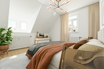 ERSTBEZUG NACH SANIERUNG – BALKON– GRANDIOSER BLICK – GÄSTE-WC – ANKLEIDE - Dachgeschoßwohnung Stolpen Stolpen | Angebot:26067678