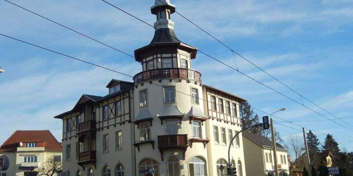 Hochparterre in einzigartigem Denkmal - 4-Zimmerwohnung in Bühlau 4 zimmer