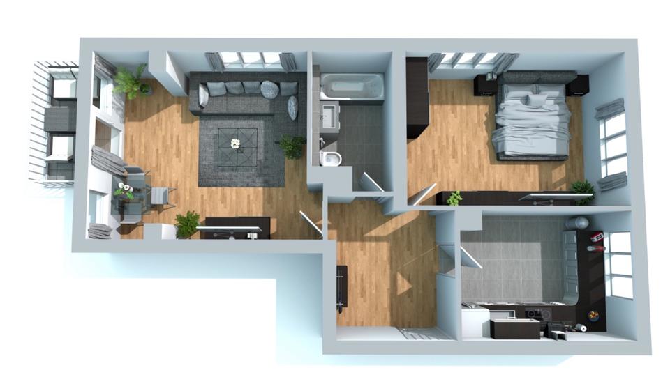 Etagenwohnung Dresden Blasewitz - 2 Zimmer, 62 m&sup2;, 709&euro; | Angebot:26284029
