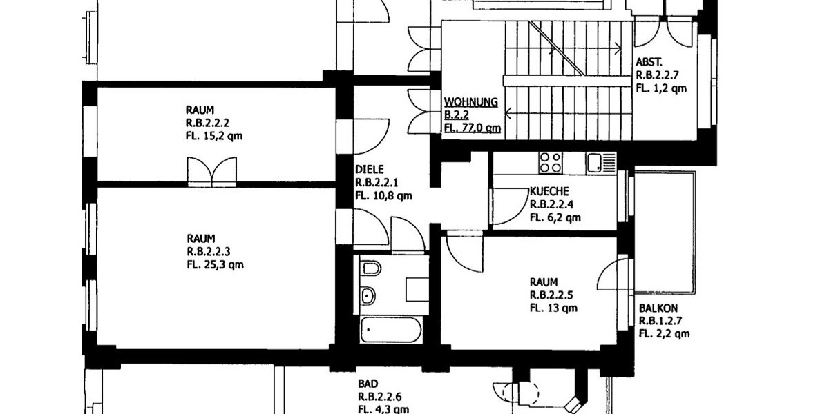 Radebeul-West: 3-Zimmer-Wohnung mit Balkon - Etagenwohnung Radebeul Radebeul | Angebot:26296778