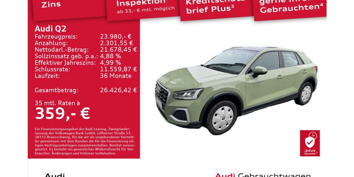 Audi Q2 50.513 km 23.980 &euro; Dresden 01169