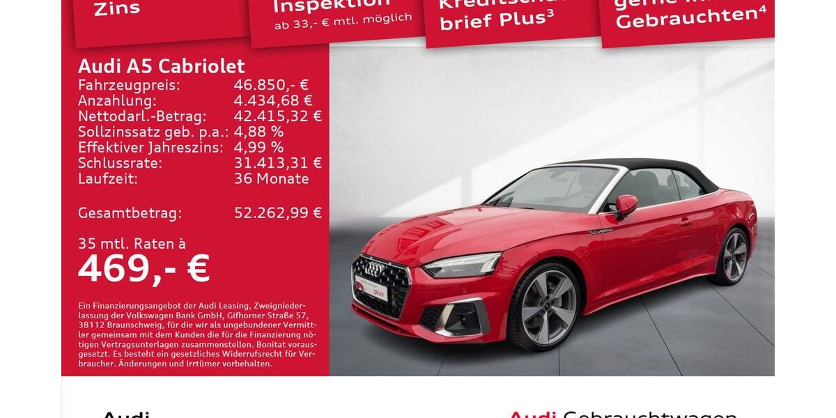 Audi A5 11.659 km 46.750 &euro; Dresden 01067