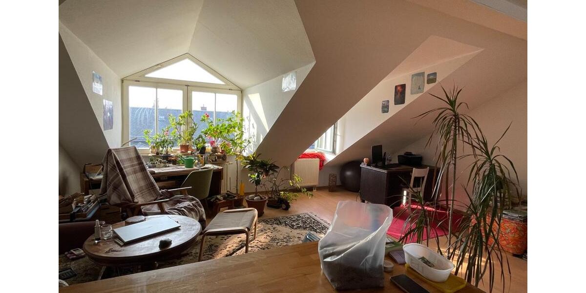 Dachgeschoßwohnung Dresden Neustadt - 2 Zimmer, 45 m&sup2;, 115.000&euro; | Angebot:25907074