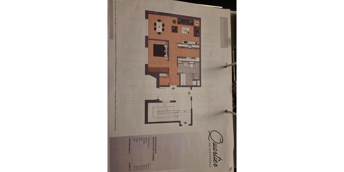 Erdgeschoßwohnung Dresden Neustadt - 2 Zimmer, 65 m&sup2;, 917&euro; | Angebot:25457758