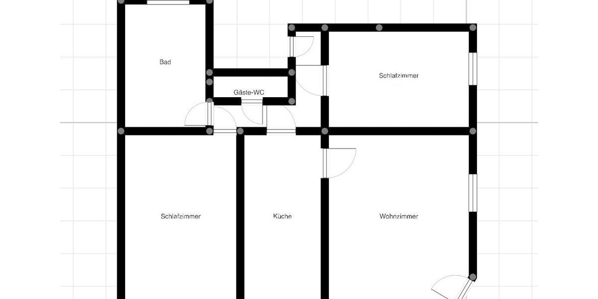 Etagenwohnung Meißen - 3 Zimmer, 83 m&sup2;, 1.079&euro; | Angebot:25812314