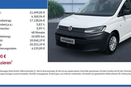 VW Caddy 58.765 km 21.499 &euro; Radeberg 01454